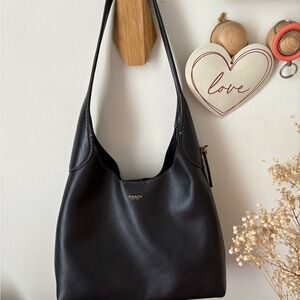 Coach Brooklyn Shoulder Bag 28. Color Black